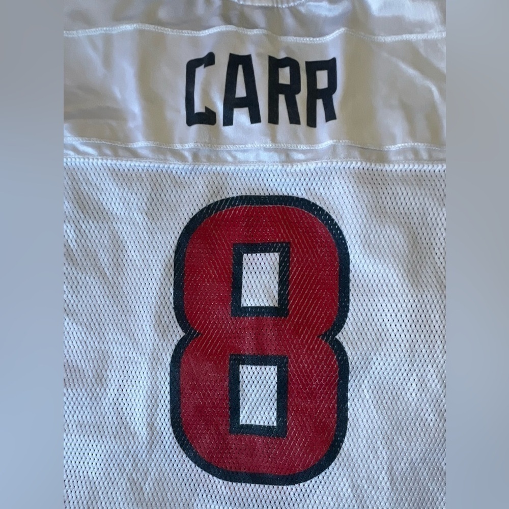 David Carr Houston Texans Vintage Reebok On Field Jersey - Picture 3 of 11